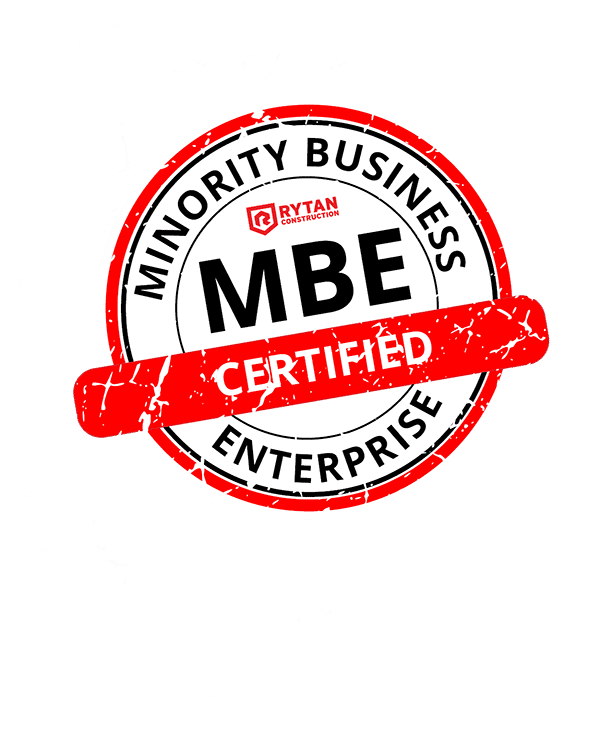 Mbe certified minority home business enterprise seal.